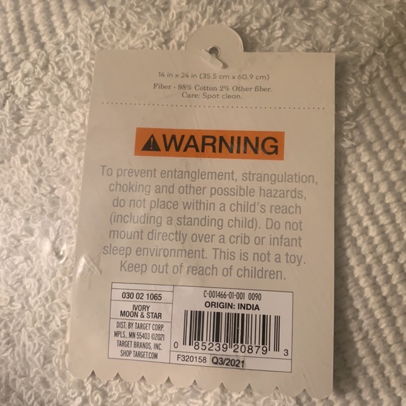 Cloud Island Hanging Wall Decor Moon and Star - Picture 6 of 6